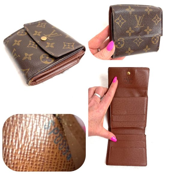 Louis Vuitton Louis Vuitton Nomade Leather Bifold Wallet with coin